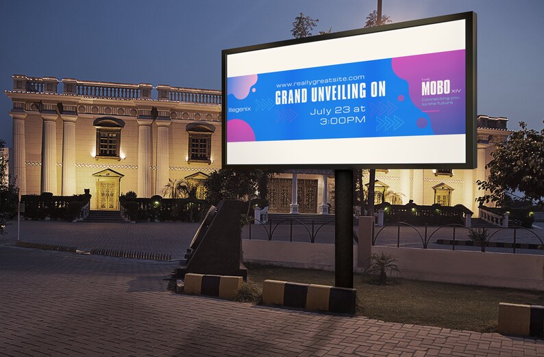 30 Digital Billboard Ad Templates for Canva Simply Edit the Etsy