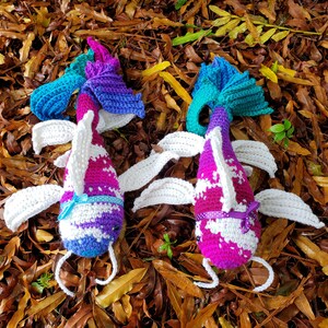 Crochet Amigurumi Plush Nebula Koi Fish Commissions