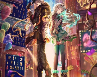 HSR Firefly & Caelus Dreamscape Art Print