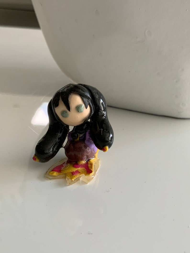 Genshin Impact HATLESS GLOSSY Mona Miniature Figure | Etsy