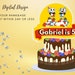 CUPHEAD Digital Printable Cake Topper Design 1st Birthday Supplies You ...