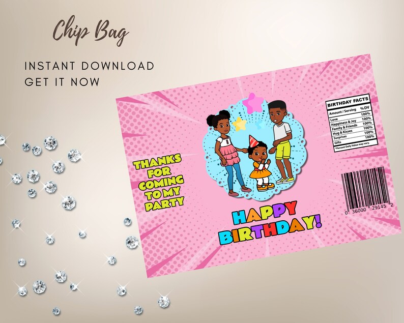 GRACIE'S CORNER Werewolves Digital Printable Chip Bag Etsy Canada