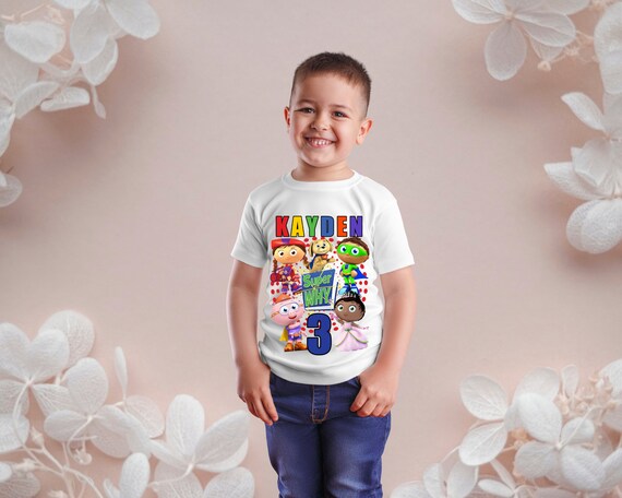 Super Why Shirt Logo