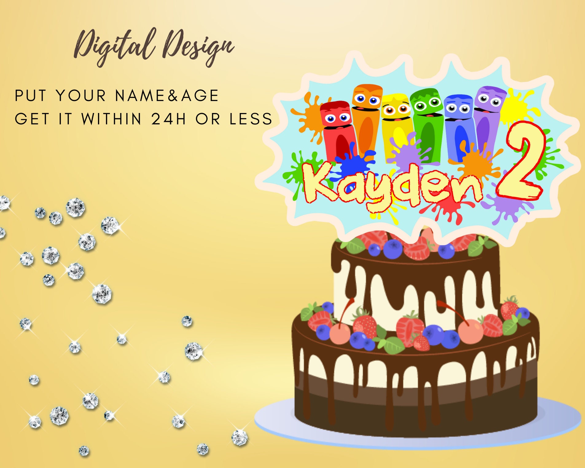 Buy COLOR CREW Digital Printable Cake Topper Design 1st Birthday Online in India - Etsy Buy COLOR CREW Digital Printable Cake Topper Design 1st Birthday Online in India - Etsy