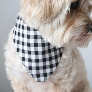 Gingham Style- Dog and Baby Bandana Neckerchief Bib