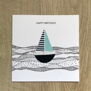 Handmade birthday card (personalisation available)