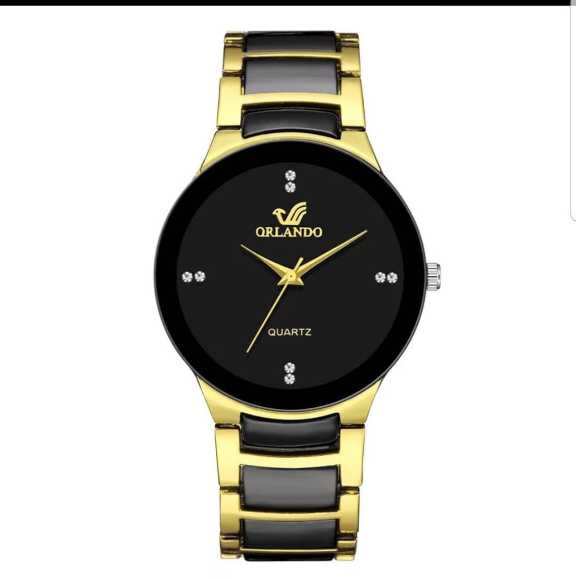 High Quality Men Stainless Steel Quartz Orlando Watch relogio Masculino