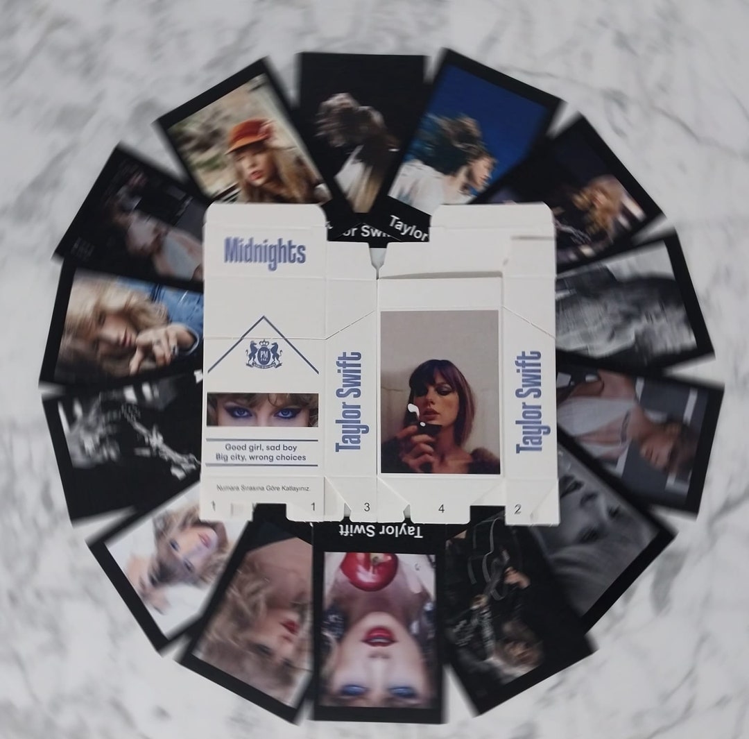 Midnights Cigarette Pack Taylor Swift / Taylor Swift Cigarette Box 5