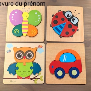 Wooden Inset Puzzle - Etsy