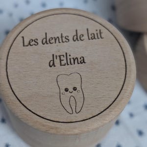 Personalized tooth box