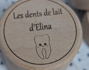 Personalized tooth box
