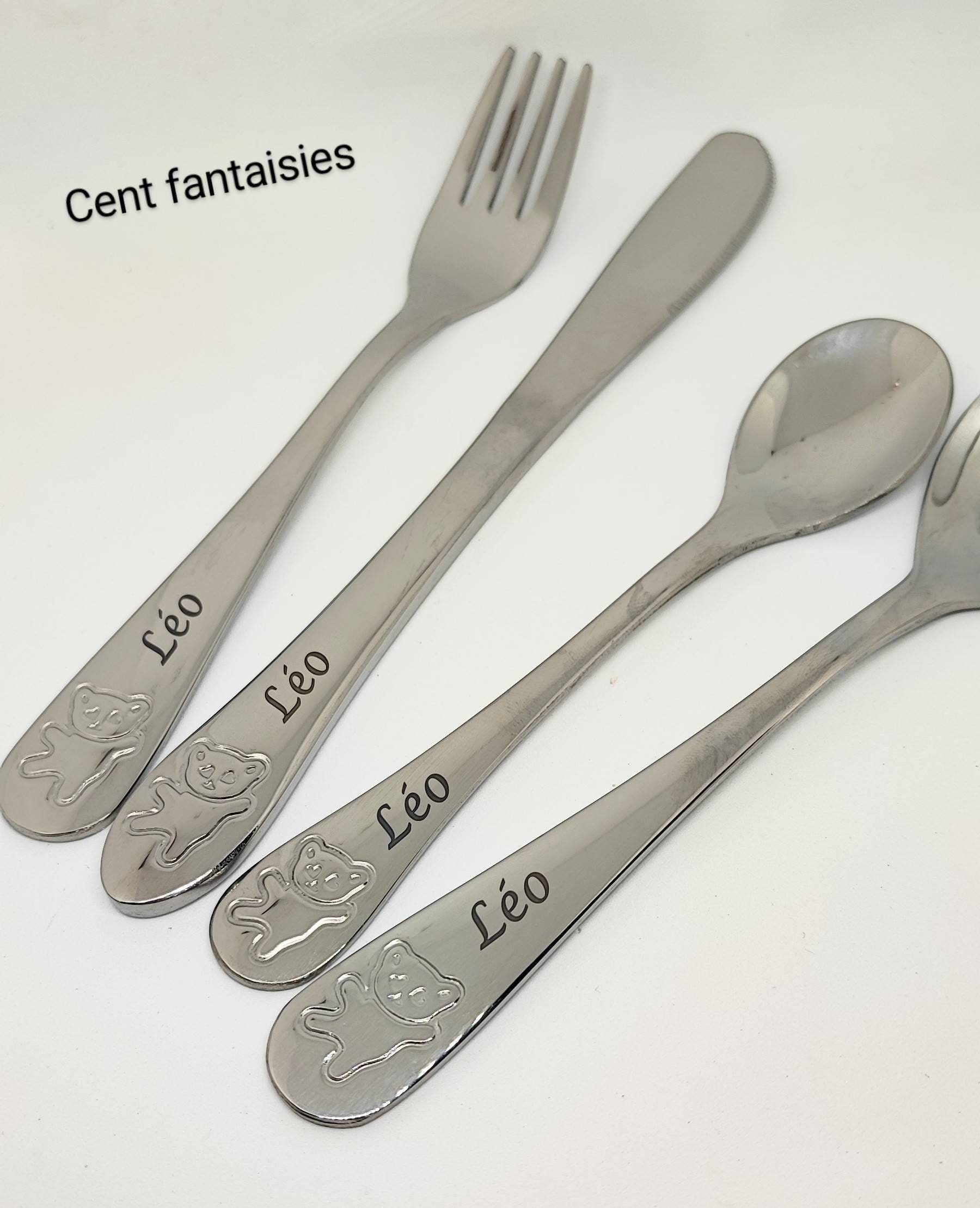 Toddler Utensils - Kids Silverware Set with Travel Case x 3 - Stainless  Steel Forks Spoons for 1 2 3 4 Year Old. Metal Lunch Cutlery for Children