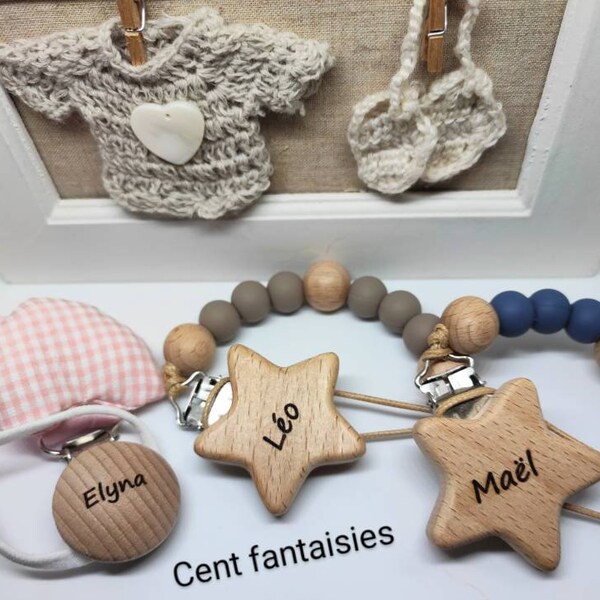 Pearl Pacifier Clip Etsy