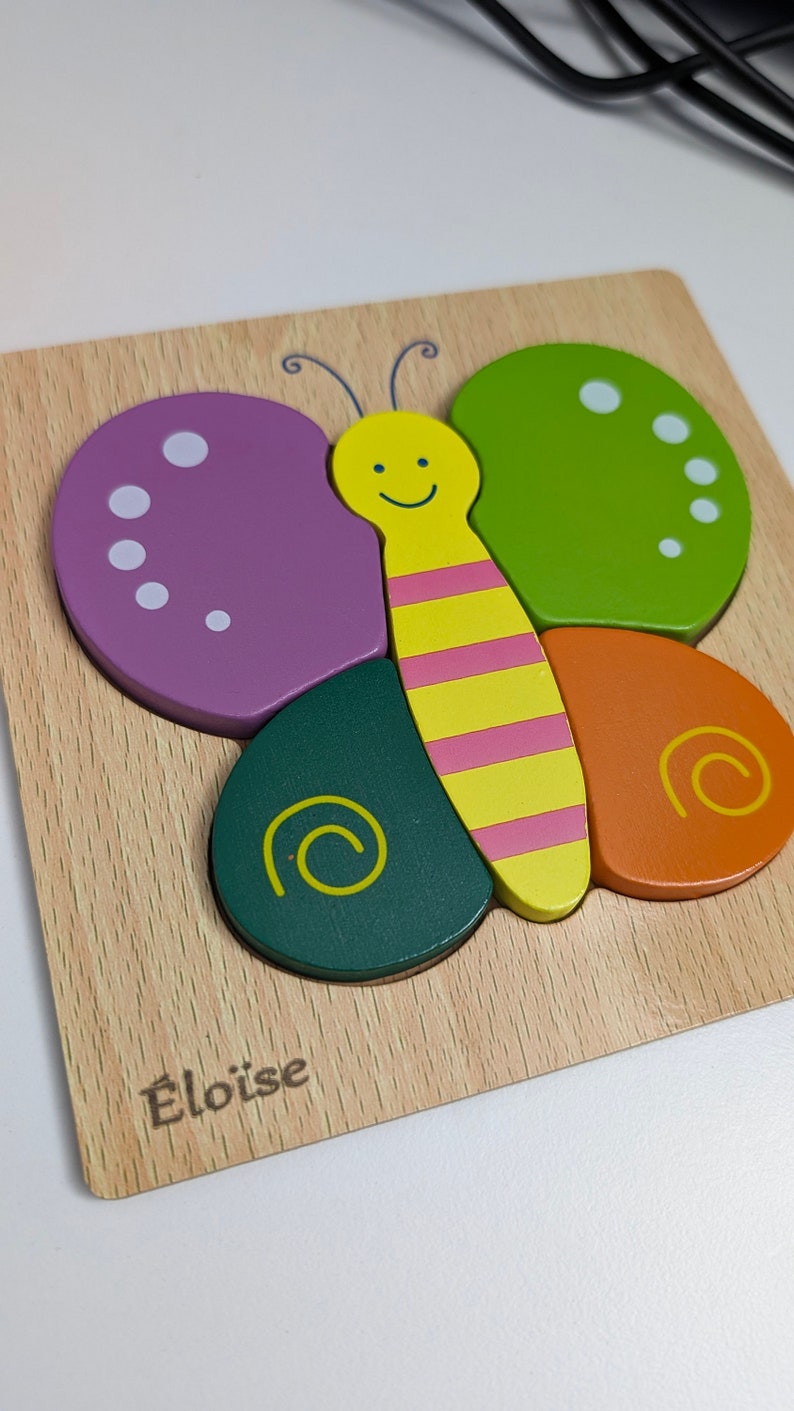 Personalized Inset Puzzles for Children - Perfect as a Birthday, Birth ...