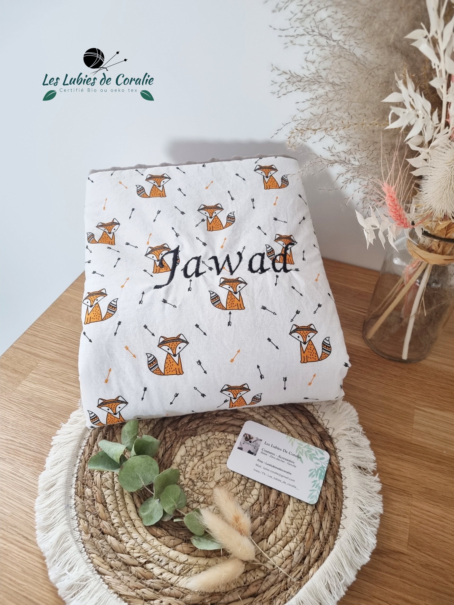 Couverture Bébé Personnalisée