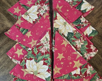 8 Holiday Cloth Napkins