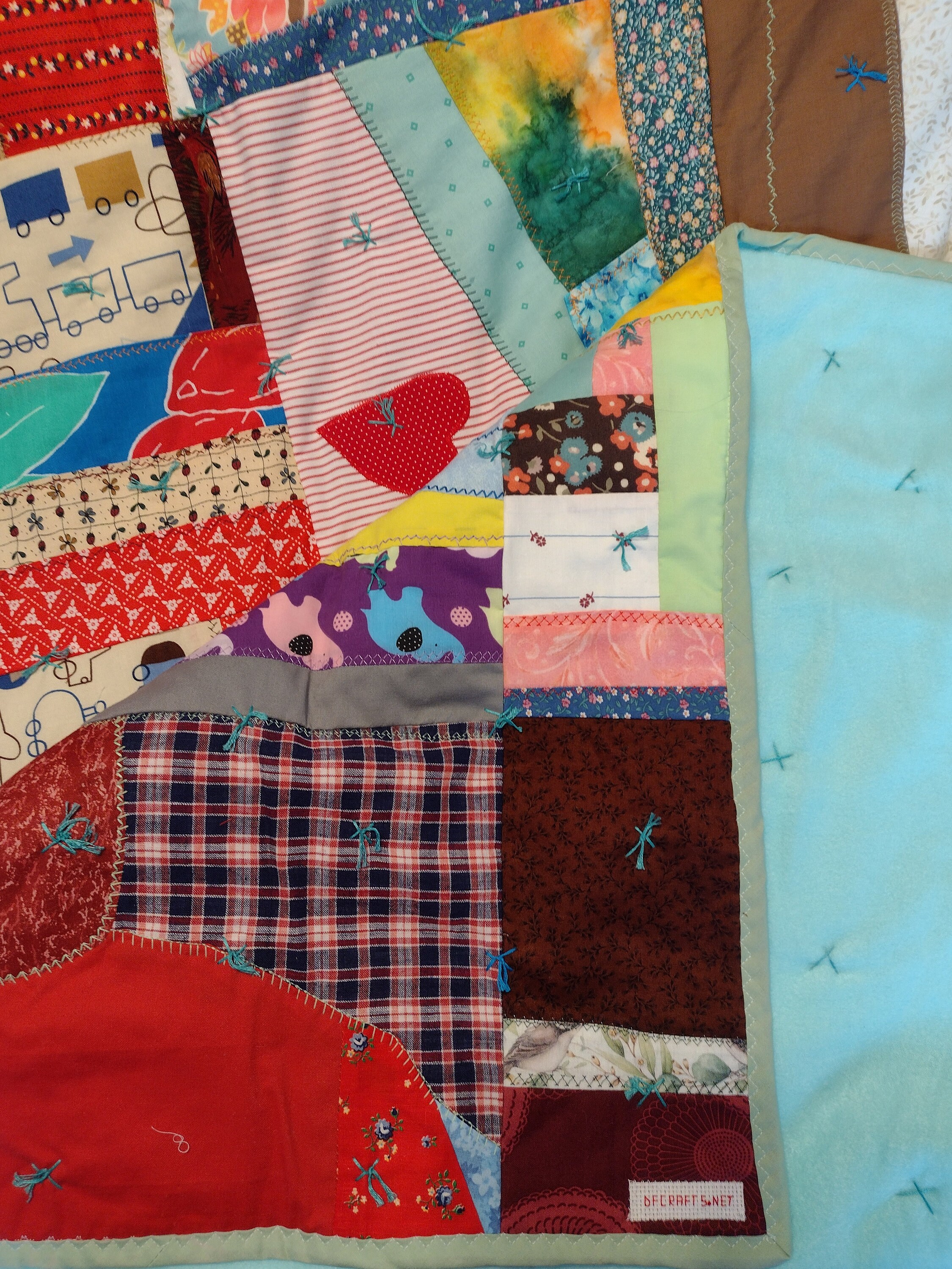 Patchwork Crazy Quilt - Etsy