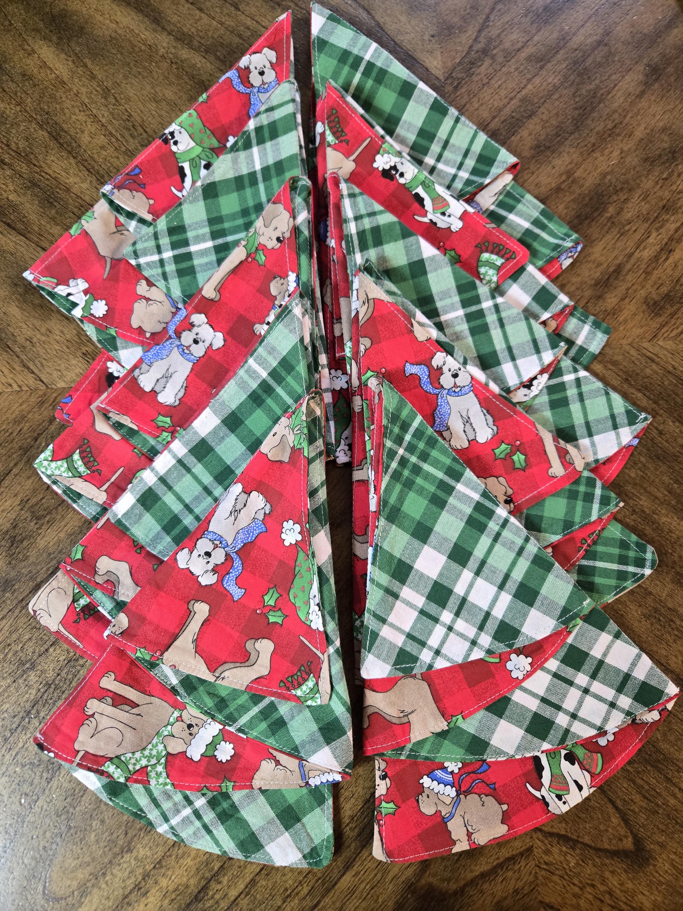 10 Holiday Cloth Napkins
