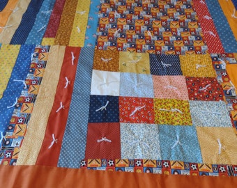 Colorful Sports Quilt