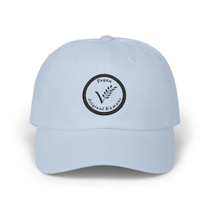 Embroidered &quot;Vegan Original Humans&quot; Classic Cap