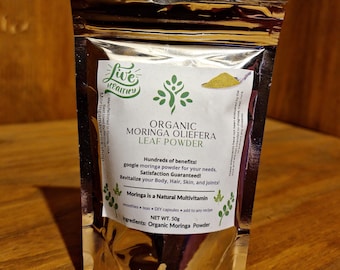 Organic Moringa Pure Leaf Powder