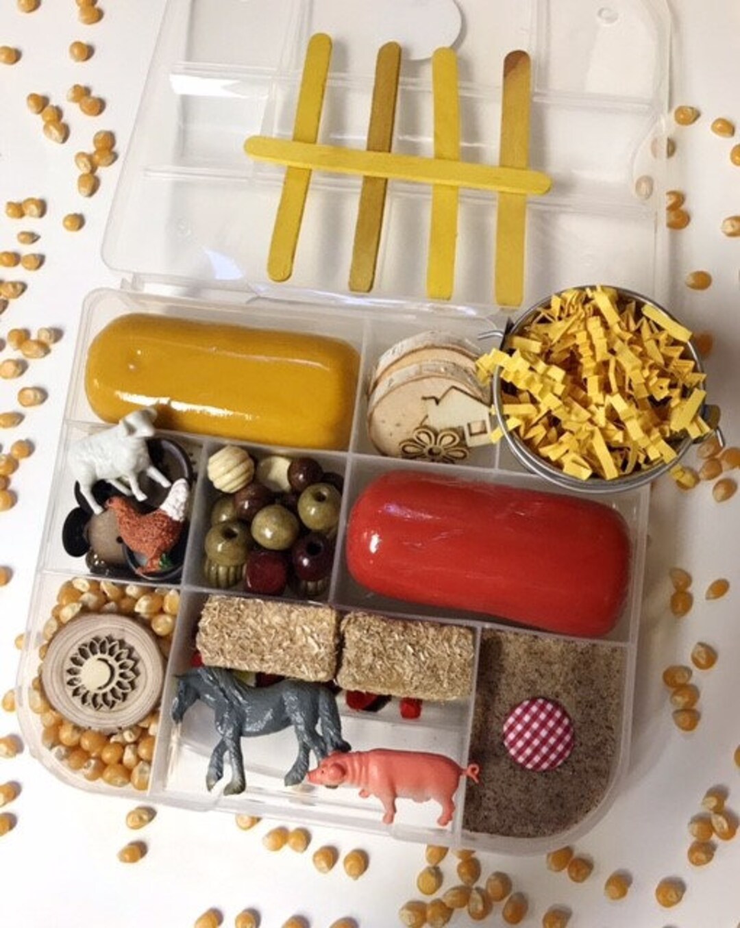 kinetic sand playdough