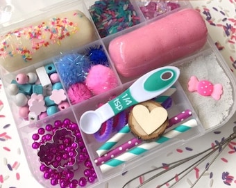 Cookie Baking Sensory Playdough Kit: Pretend Play Baking Toy