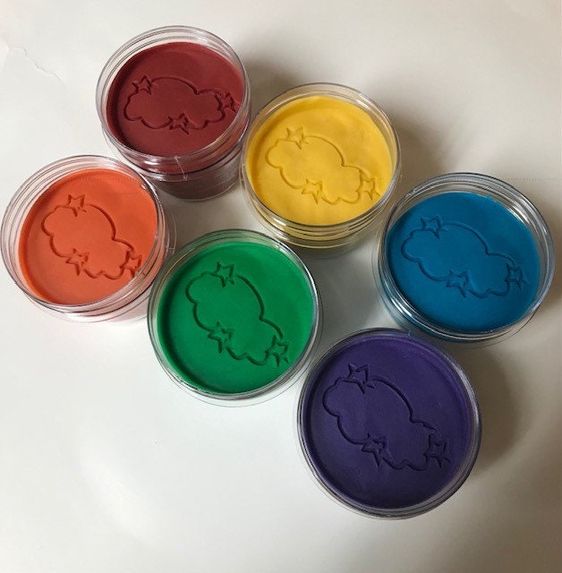NEW Rainbow Playdough Colour Mixing Playdoh Playdough Kit Colours Learn  About Colours Playdoh Kit Kids Learn Colours Colour Mixing Kids Gift 