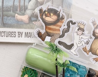 Where the Wild Things Are Book-Themed Playdough Kit