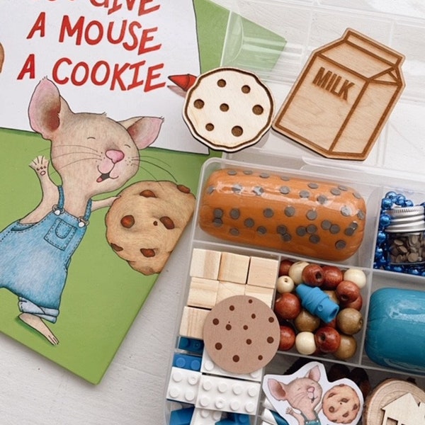 If You Give a Mouse a Cookie Book-Themed Playdough Kit
