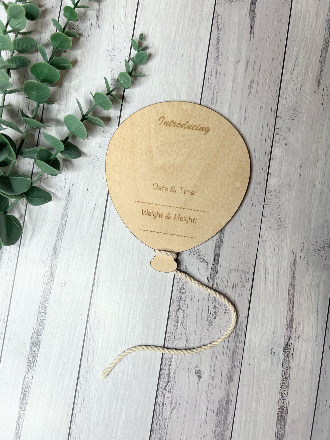 Personalised Baby Announcement Wooden Plaque Baby Name Plaque Wooden — free download