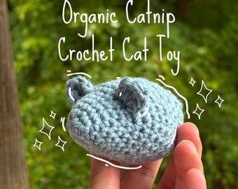 Organic Catnip Crochet Cat Toy