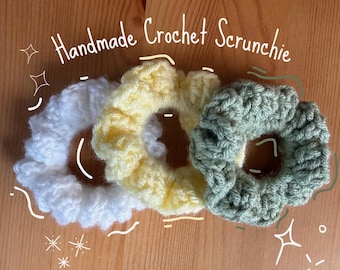 Handmade Crochet Scrunchie