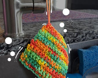 Rainbow Dish Scrubber