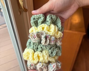 Handmade Crochet Scrunchie