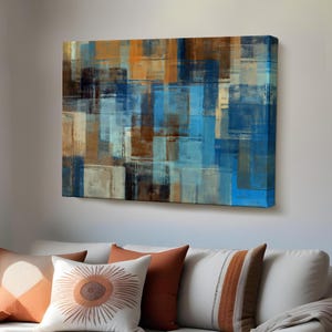 Abstract Oil-Painting Decorative Canvas Wall Painting, Abstract Canvas Print, Abstract Modern Wall Decor, Abstract Canvas Wall Art