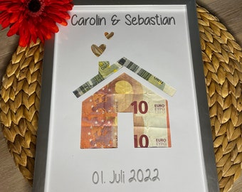 Geldgeschenk Hochzeit Haus Etsy.de