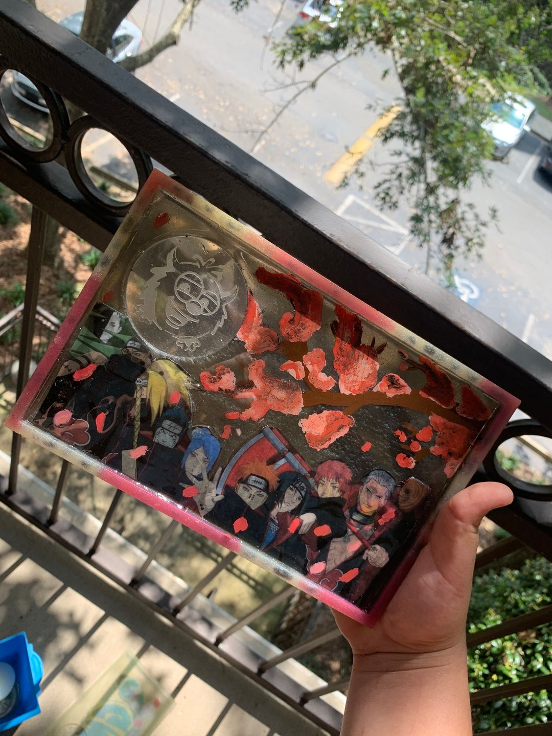 Naruto Rolling Tray Etsy