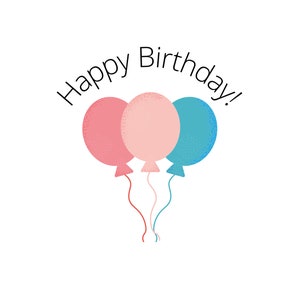 Carte postale d’anniversaire