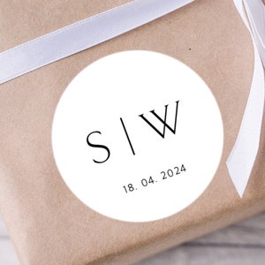 Adesivi personalizzati con iniziali di coppia per matrimonio, sposi, adesivi per matrimonio con coriandoli, sacchetto di benvenuto per matrimonio, adesivi di benvenuto per matrimonio