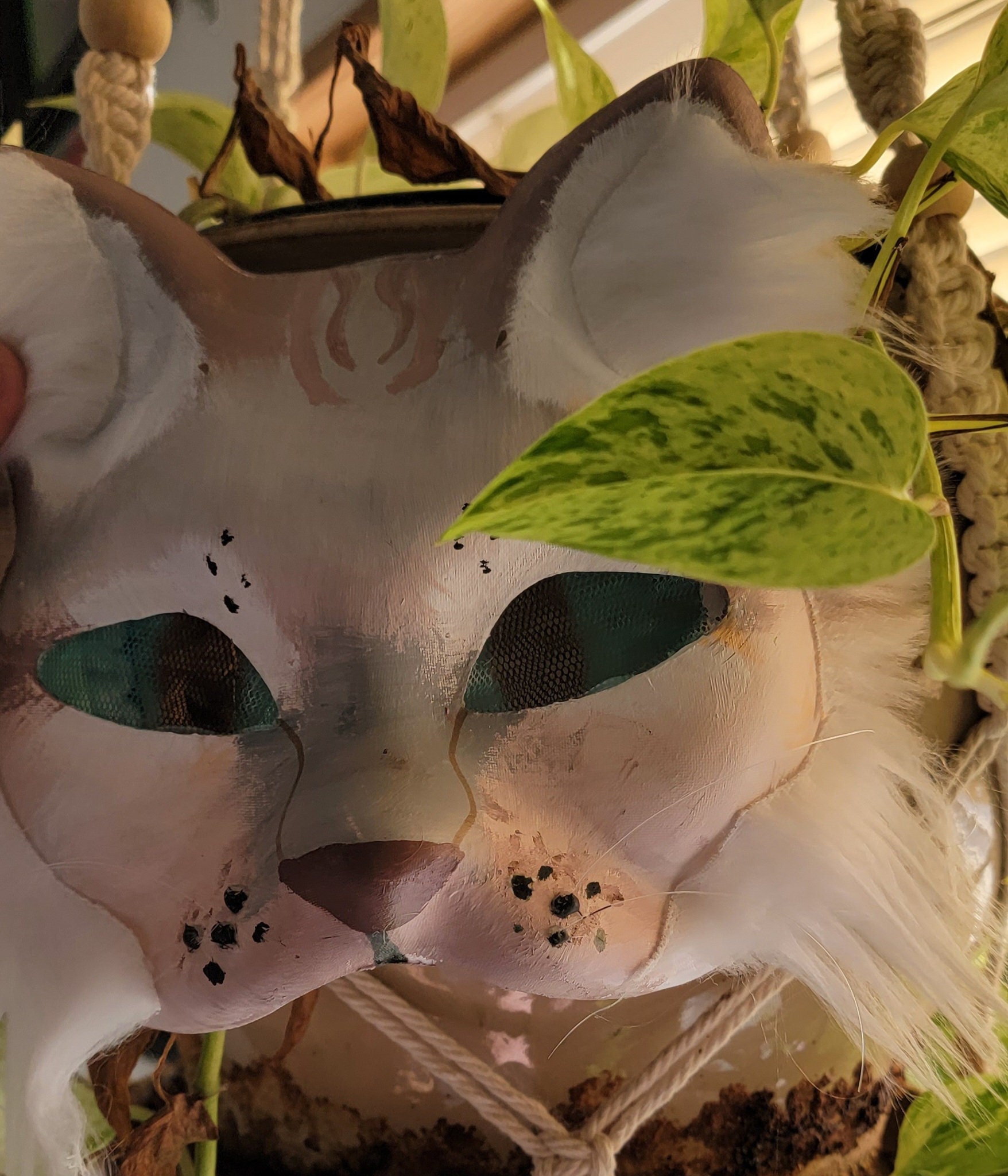 Therian Cat Mask Set of Two 