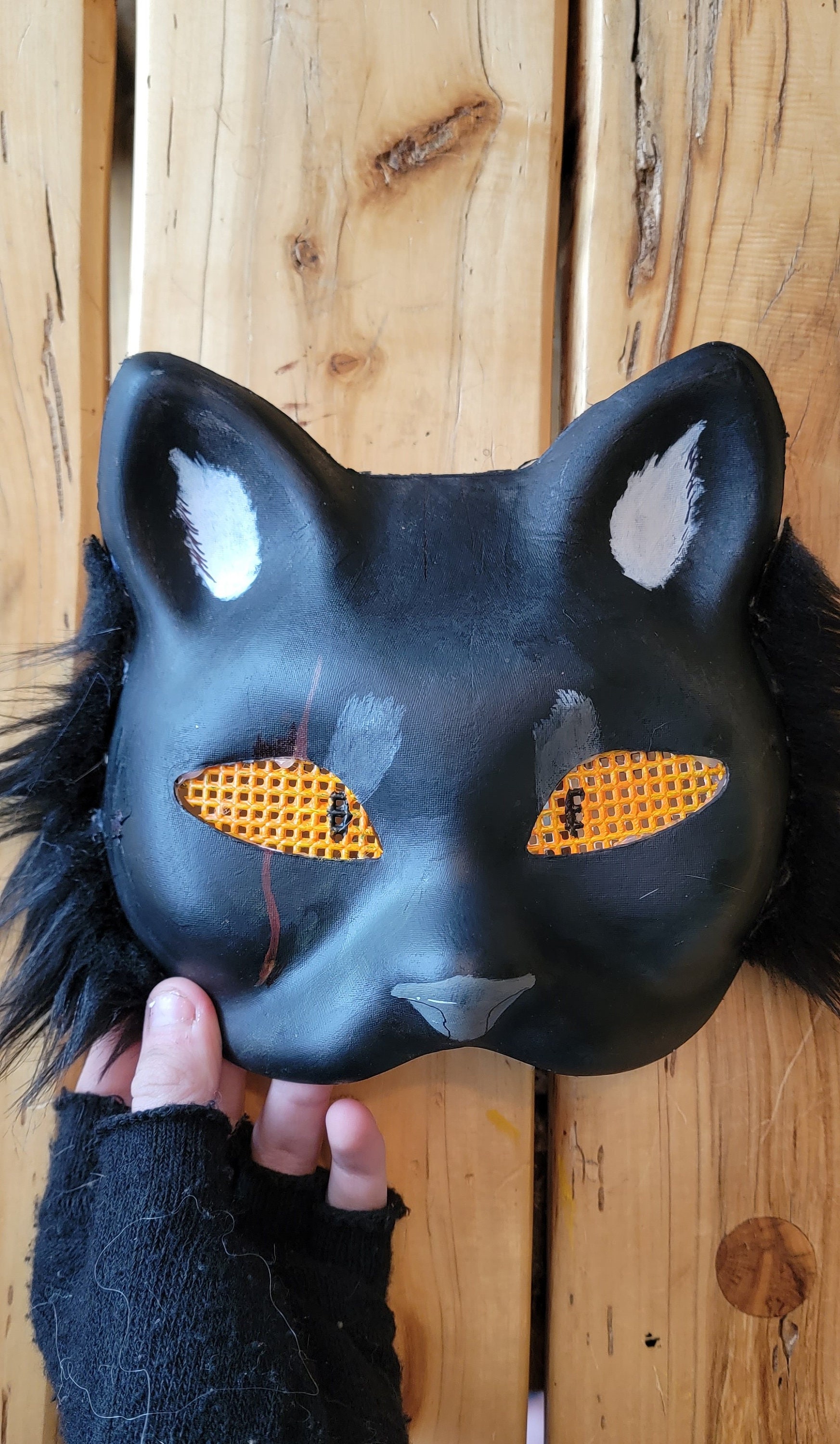 Tutorial on customs ears for therian masks! #quadrobics #therian