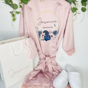 Robes de mariée en satin - Robes de fête de jeune fille et de jour de mariage avec touche personnalisée
