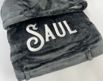 Various Design Adults & Children's Oversized Hooded Sherpa Blanket