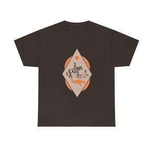 Cowboy Cotton Tee, Womens T-shirts, Western Style T-shirts, Women’s Clothing, tee shirt,