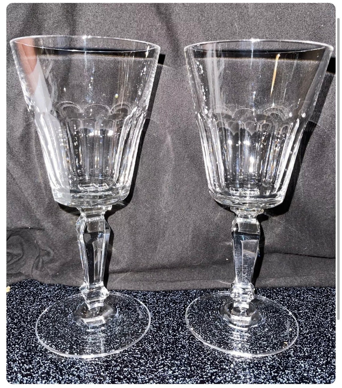 Villeroy & Boch Savoy German Crystal Wine Glasses 2 Etsy