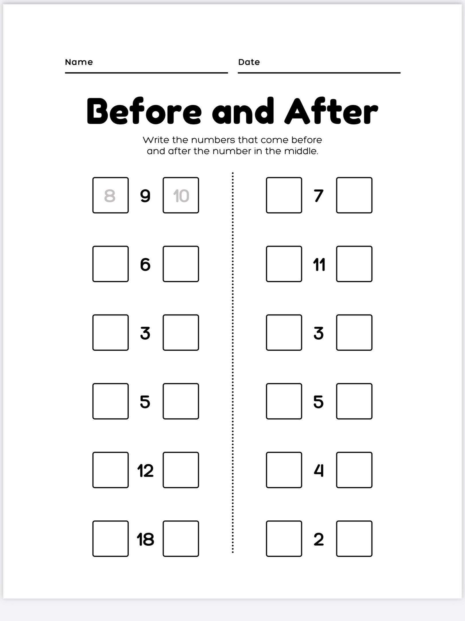 summer-refresher-worksheets-etsy