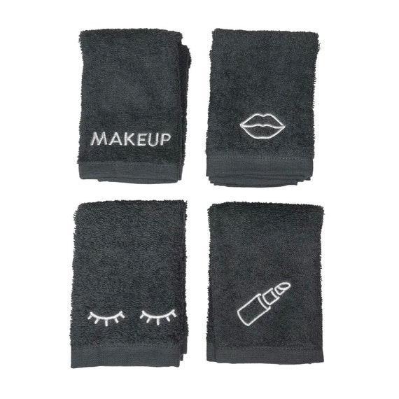 Embroidered makeup washcloth hotsell
