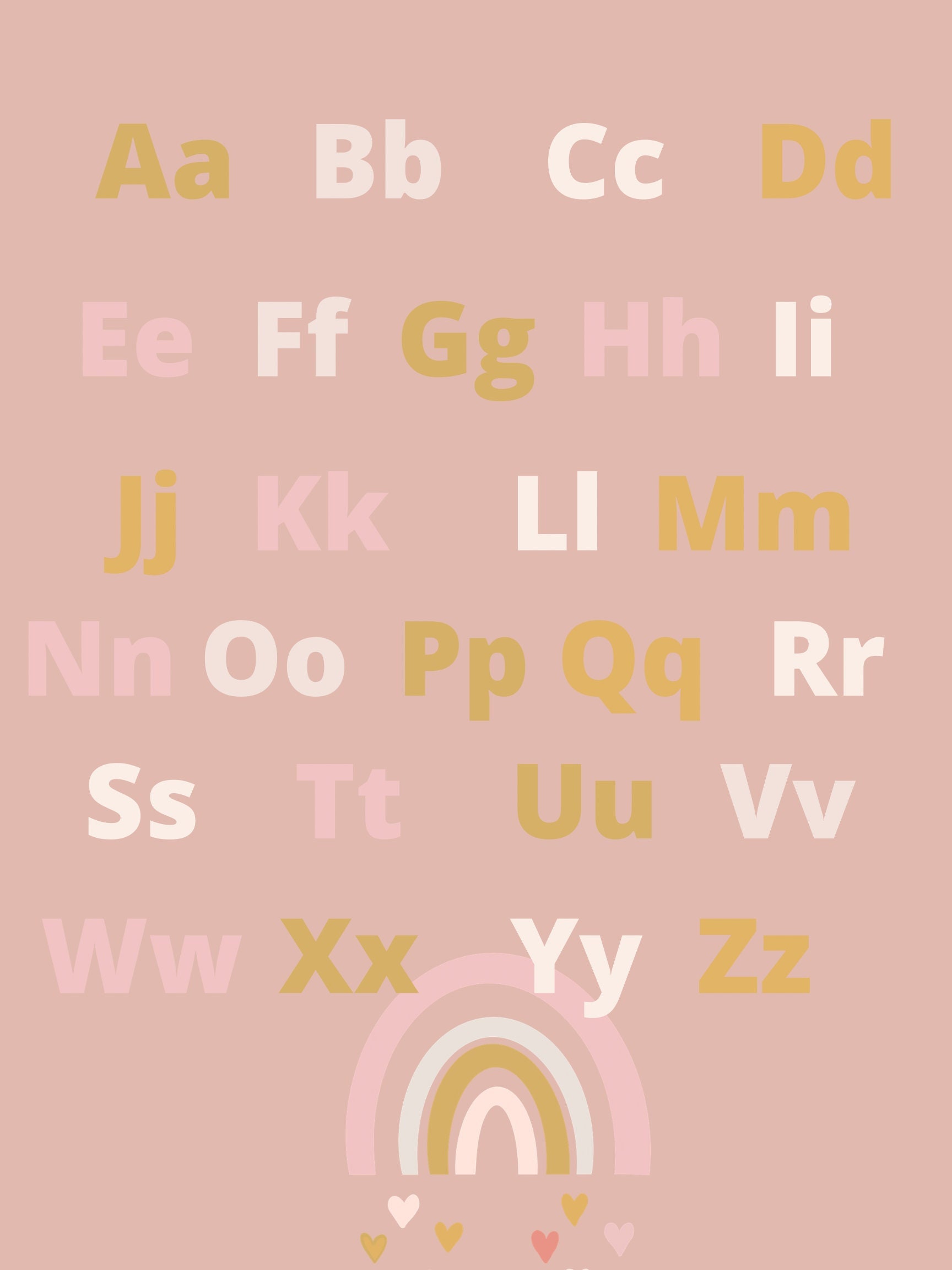 ABC Rainbow Digital Download - Etsy