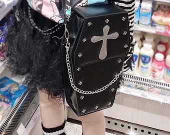 gothic backpack purse